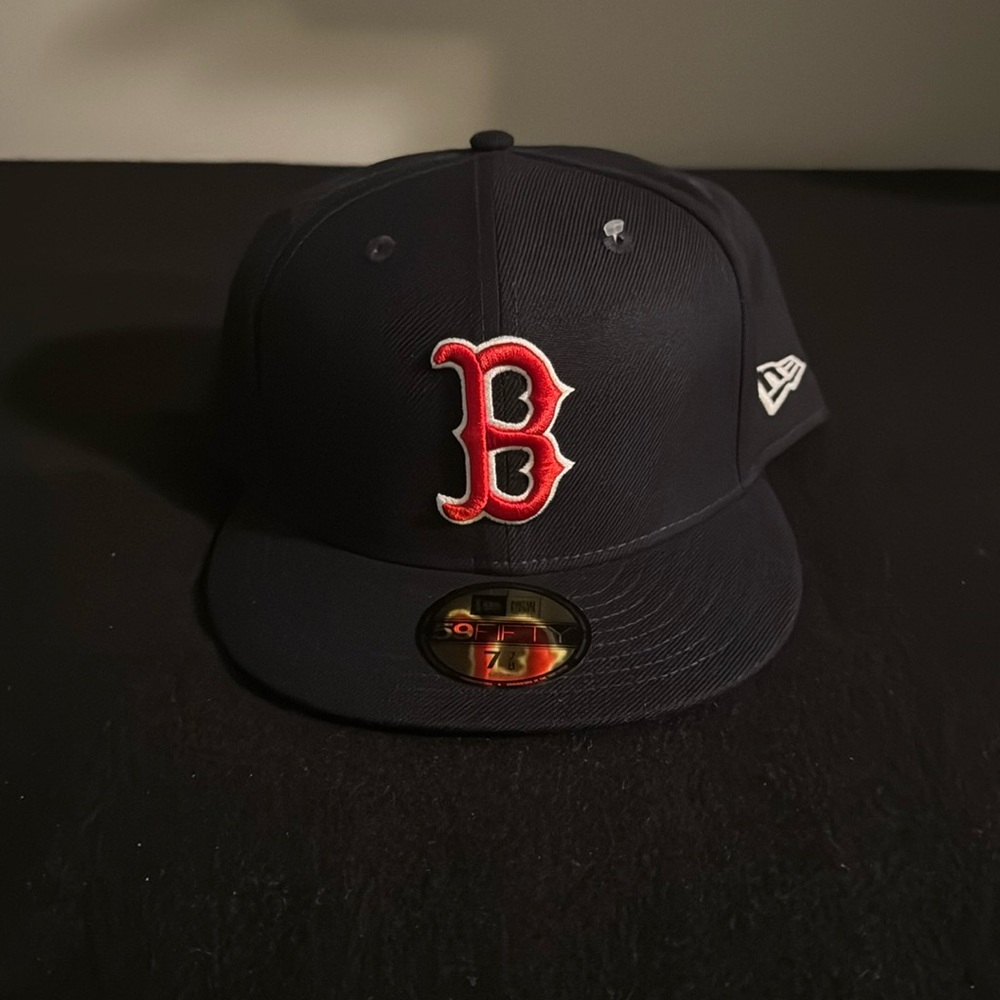 Boston Red Sox New Era Game Authentic Collection  59FIFTY Fitted Hat - Navy